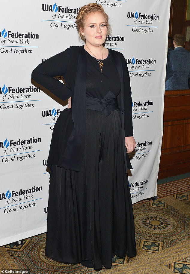 Remember when: Adele became a body positivity icon for her larger figure when she first rose to global stardom; she is pictured in 2013