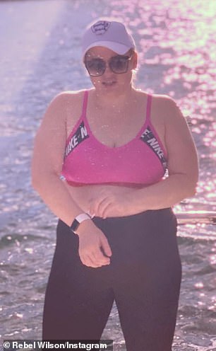 Goals: The Australian actress and comedian recently vowed to make 2020 her 'year of health'. Pictured in May