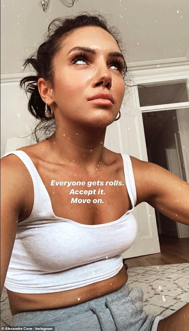 Reality: Alexandra wrote: 'Everyone gets rolls. Accept it. Move on.'