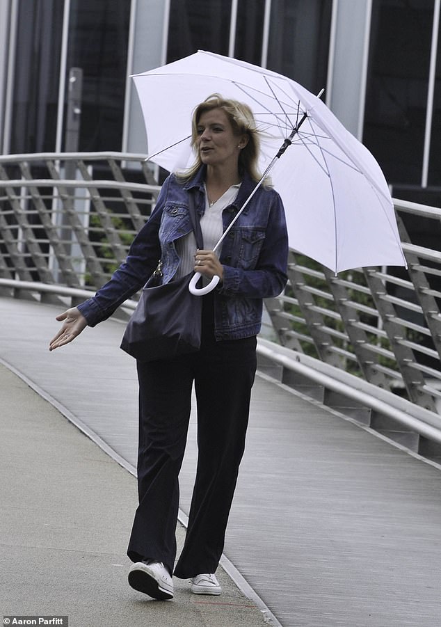 Plot: Jane's upbeat demeanor is in stark contrast to her character Leanne's harrowing storyline which has recently saw her son Oliver diagnosed with a life-threatening illness