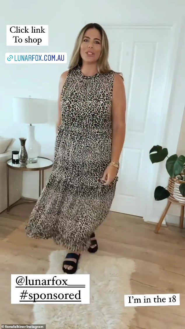 Wow! On Friday, the 38-year-old showed off her slimmed-down figure in a series of spring frocks. Posting to Instagram Stories, the new mum modelled her dress haul, including a maxi dress with an animal print