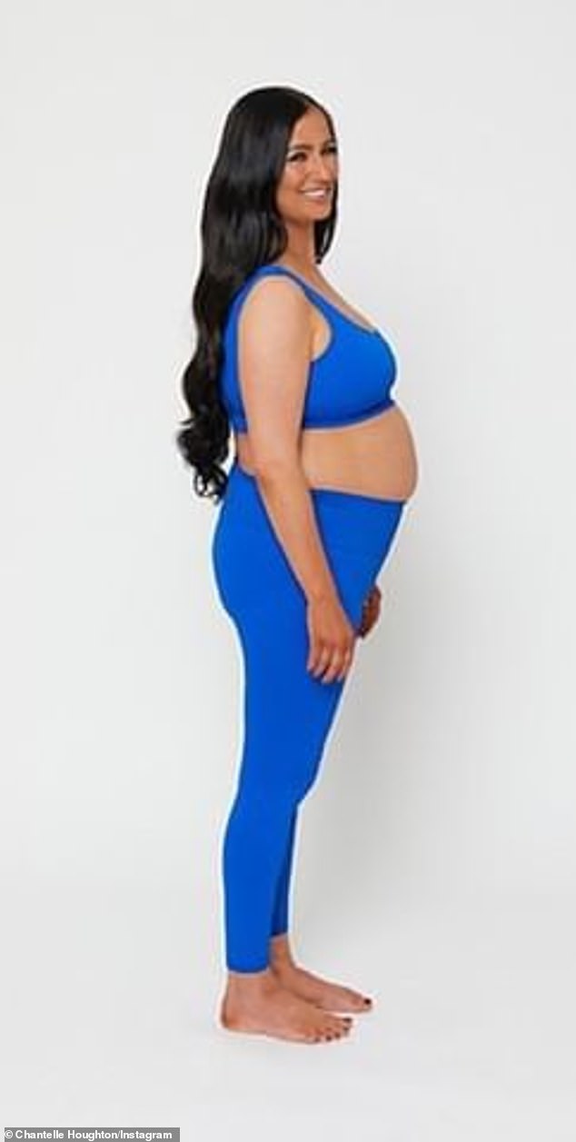 Changes: The mother-of-one, who was also targeted by vile trolls realised she needed to make a drastic change to her lifestyle and eating habits after receiving an 'unhealthy' BMI