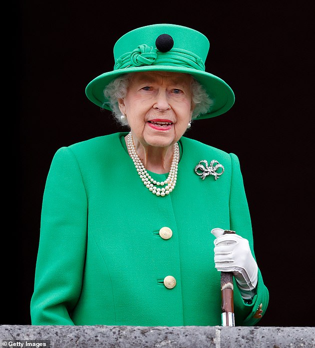 So sad: The country's longest-reigning monarch, Queen Elizabeth II, died 'peacefully', aged 96, at Balmoral in Scotland on Thursday