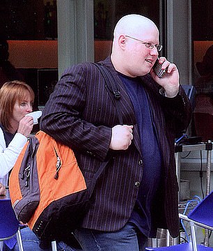 Different times: The actor ditched his unhealthy lifestyle in a bid to shed some weight after piling on the pounds during lockdown