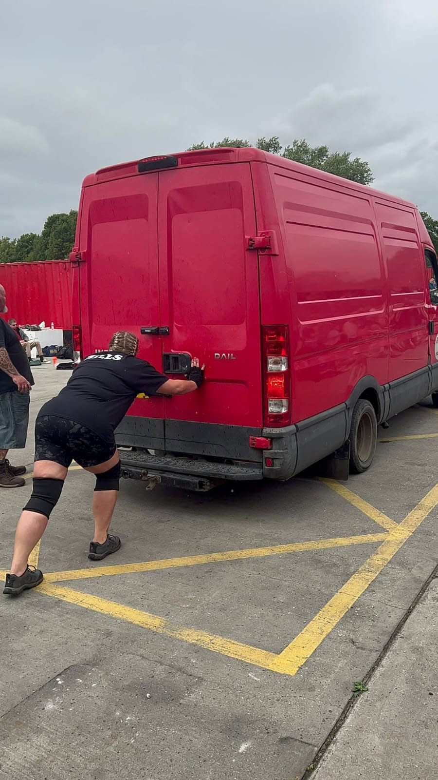 Pictured Vikki Mills. A morbidly obese woman who lost 10 stone can now pull a 40-tonne truck - after finding a passion for weight training. See SWNS story SWFTweight. Vikki Mills, 28, tipped the scales at 28 stone and struggled to squeeze into a size 32 when she decided to lose weight in January 2021. After an 'inspirational' course of counselling, Vikki joined to a Facebook group called 'Prime Life Project' for help with nutrition, meal plans, weight training and helpful mindfulness techniques.