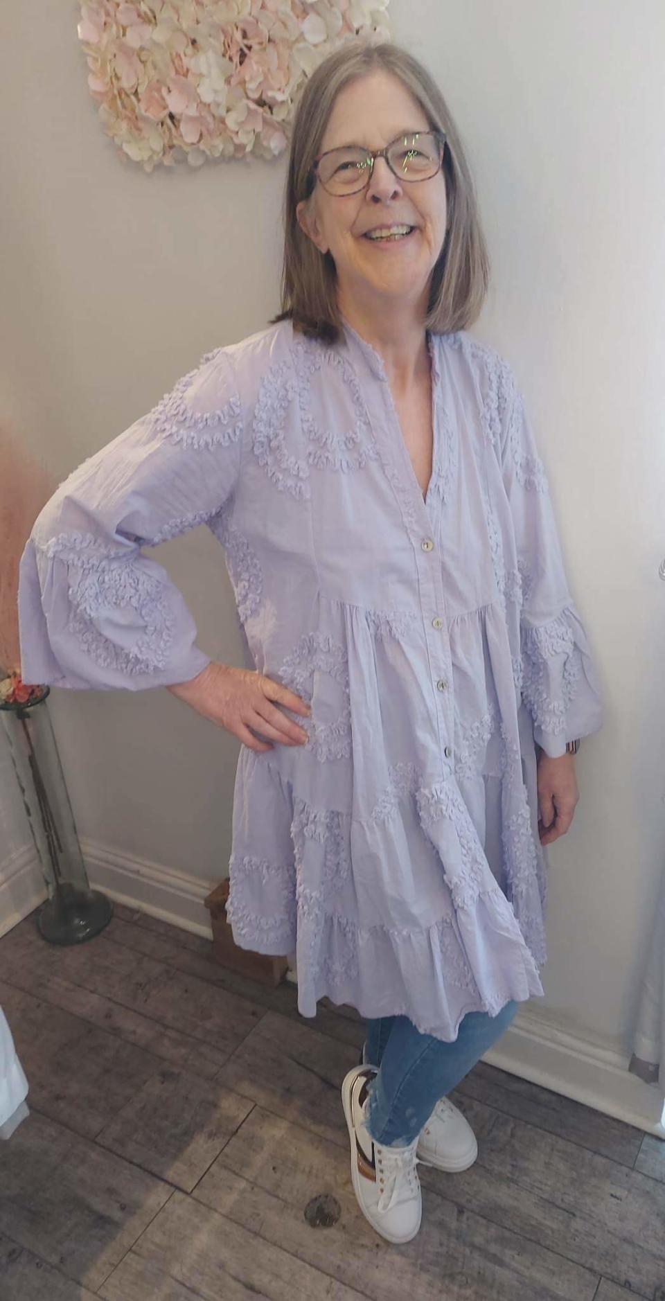 As well as losing almost half her body weight, Childs has dropped eight dress sizes. (Lisa Childs/SWNS)
